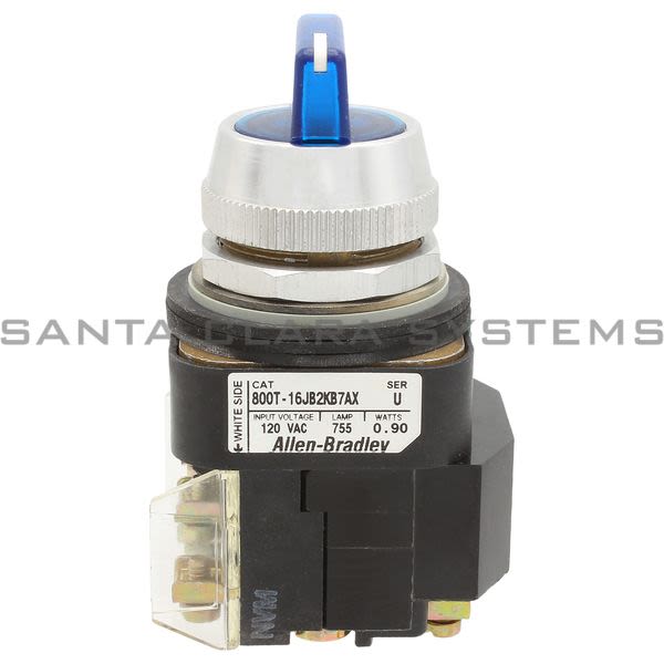 Allen Bradley 800T-16JB2KB7AX Selector Switch Product Image