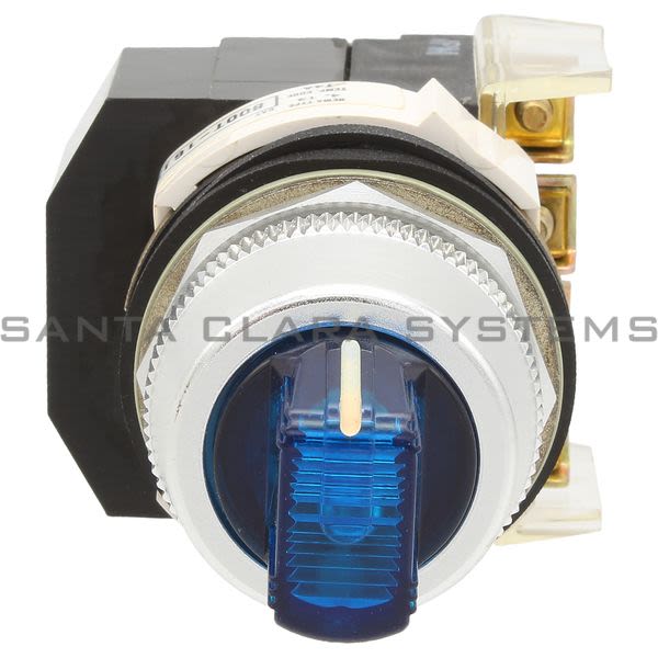 Allen Bradley 800T-16JB5KB7AX Selector Switch, Blue Knob Product Image
