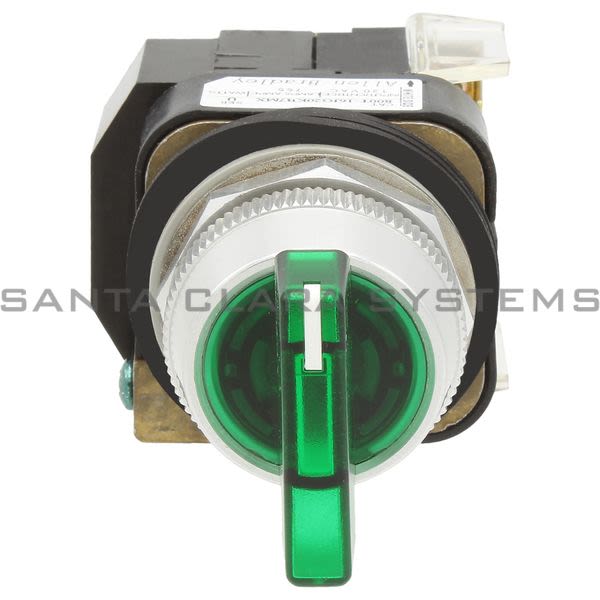 Allen Bradley 800T-16JG20KB7MX Selector Switch | Illuminated Green Product Image