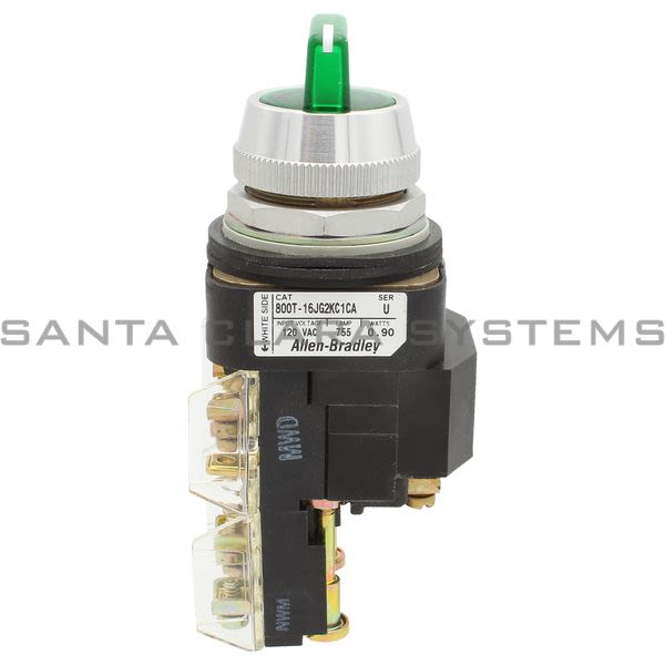 Allen Bradley 800T-16JG2KC1CA Selector Switch Product Image