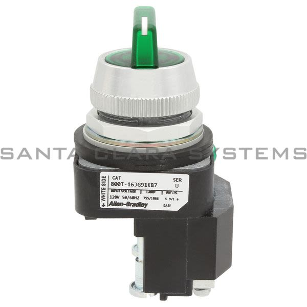 Allen Bradley 800T-16JG91KB7 Selector Switch Product Image
