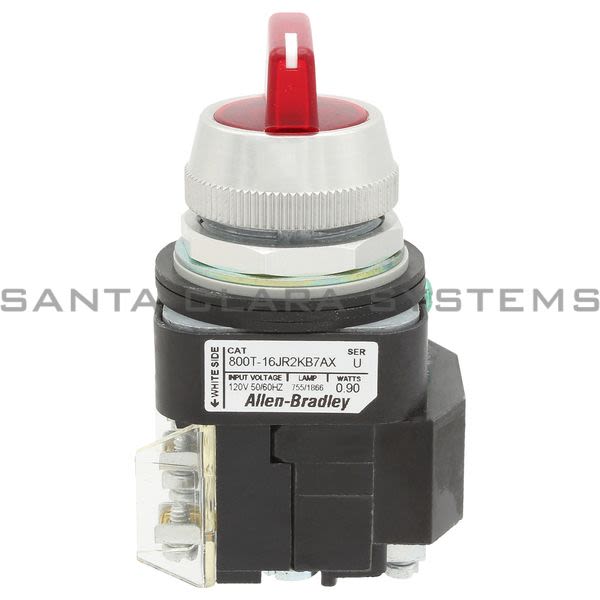 Allen Bradley 800T-16JR2KB7AX Selector Switch Product Image