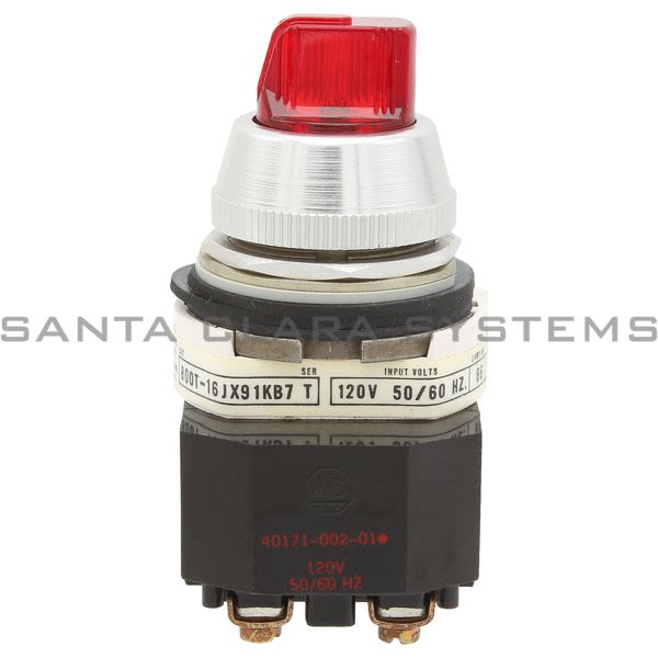 Allen Bradley 800T-16JR91KB7CX Illuminated Selector Sthc, 3 Position Product Image