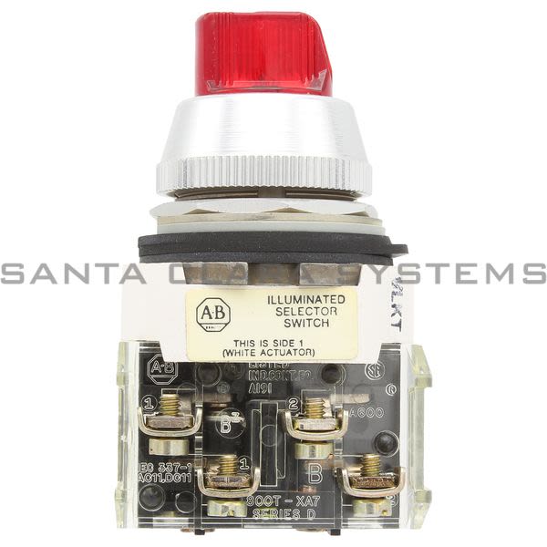 Allen Bradley 800T-16JR91KB7CX Illuminated Selector Sthc, 3 Position Product Image