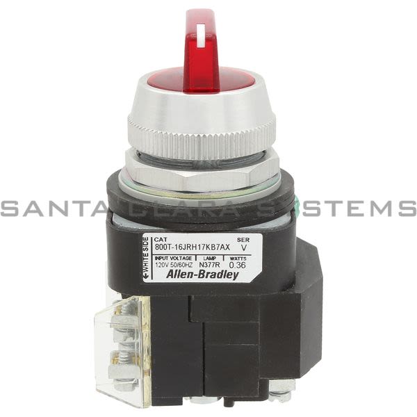 Allen Bradley 800T-16JRH17KB7AX Selector Switch Product Image