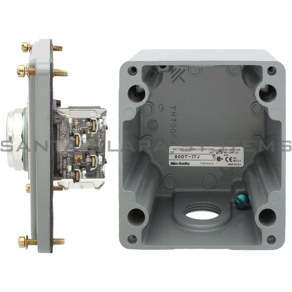 Allen Bradley 800T-1TJ Push Button Station Product Image