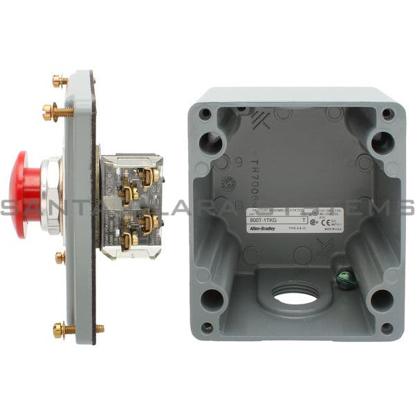 Allen Bradley 800T-1TKG Assembled Pushbutton Station Product Image