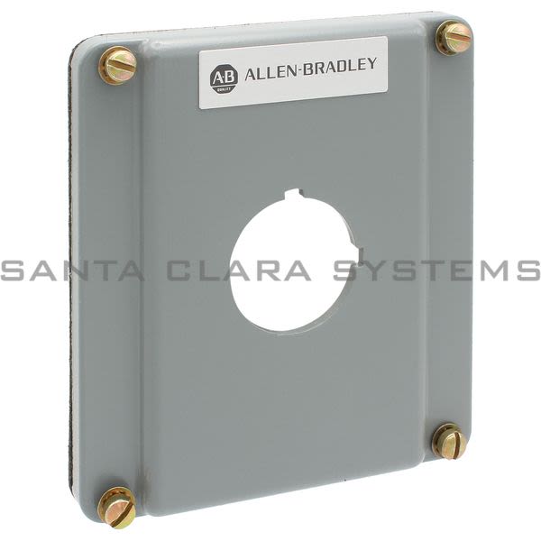 Allen Bradley 800T-1ZT Die Cast Flush Plate Product Image