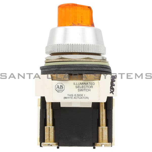 Allen Bradley 800T-24HA2KB6 Illuminated Selector Switch, 2 Position, 24V Product Image