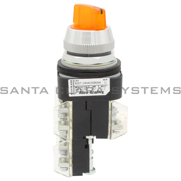 Allen Bradley 800T-24HA2KB6AA Pushbutton Switch Product Image