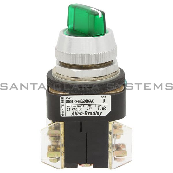 Allen Bradley 800T-24HG2KB6AX Selector Switch Product Image