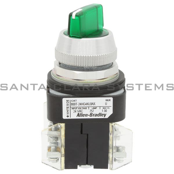 Allen Bradley 800T-24HG4KL8AX Selector Switch Product Image
