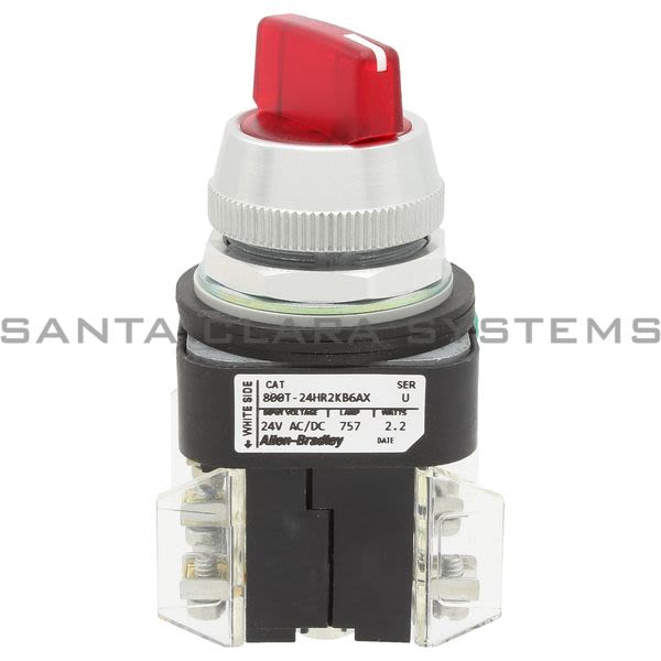 Allen Bradley 800T-24HR2KB6AX Selector Switch Product Image