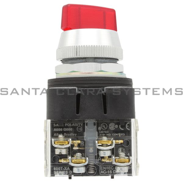 Allen Bradley 800T-24HR2KB6AX Selector Switch Product Image