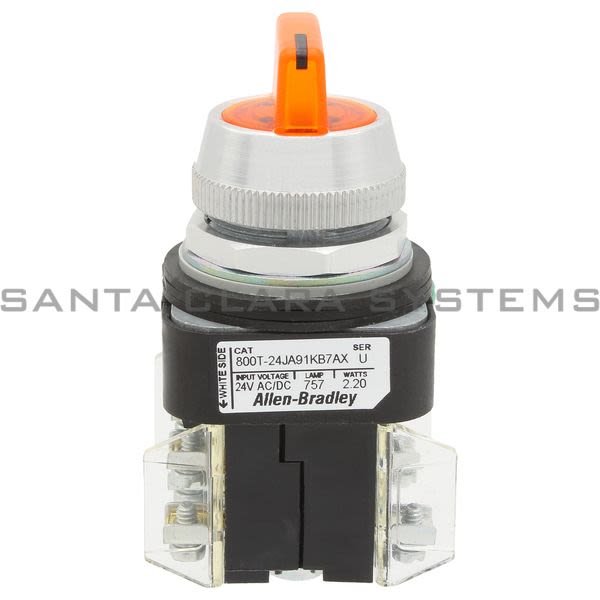 Allen Bradley 800T-24JA91KB7AX Selector Switch Product Image
