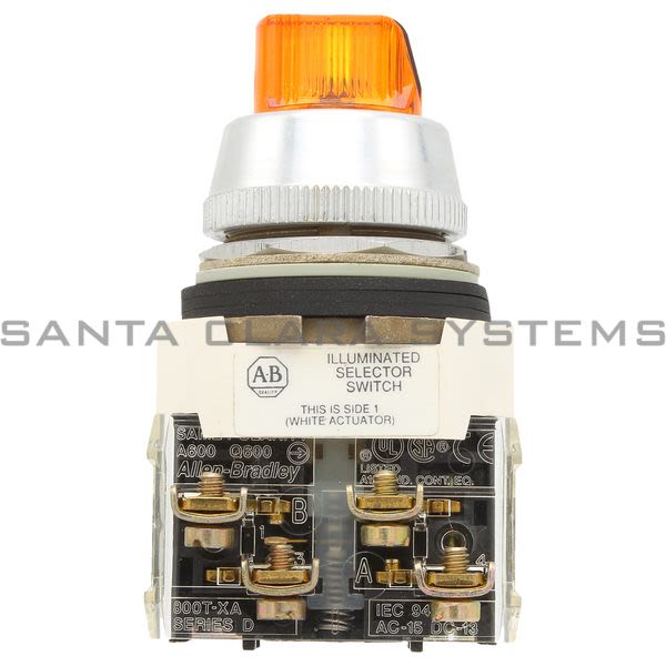 Allen Bradley 800T-24JAL91KB7AX Illuminated Selector Switch Product Image