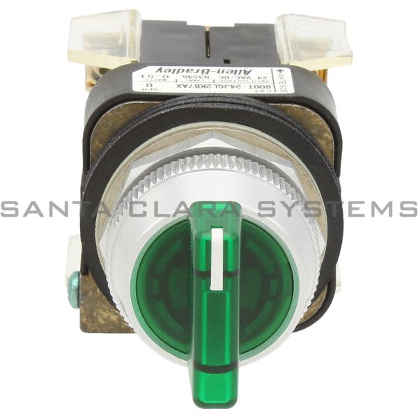 Allen Bradley 800T-24JGL2KB7AX 3 Pos Illum Selector Switch Product Image
