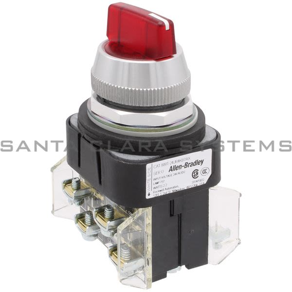Allen Bradley 800T-24JR4KB7AX Illuminated Switch Product Image