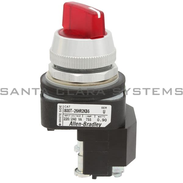 Allen Bradley 800T-26HR2KB6 Selector Switch Product Image
