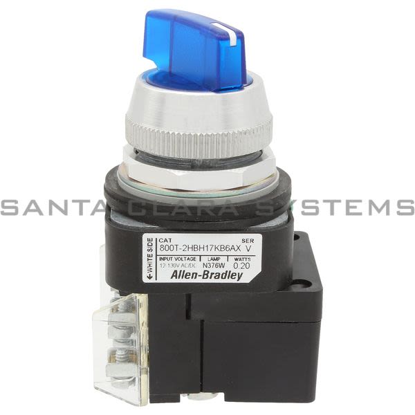 Allen Bradley 800T-2HBH17KB6AX Selector Switch Product Image