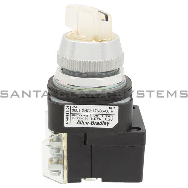 Allen Bradley 800T-2HCH17KB6AX Selector Switch Product Image