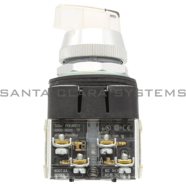 Allen Bradley 800T-2HCH17KB6AX Selector Switch Product Image