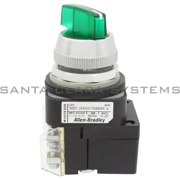 Allen Bradley 800T-2HGH17KB6AX Selector Switch Product Image