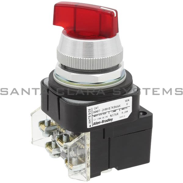 Allen Bradley 800T-2HRH17KB6AX Selector Switch Product Image