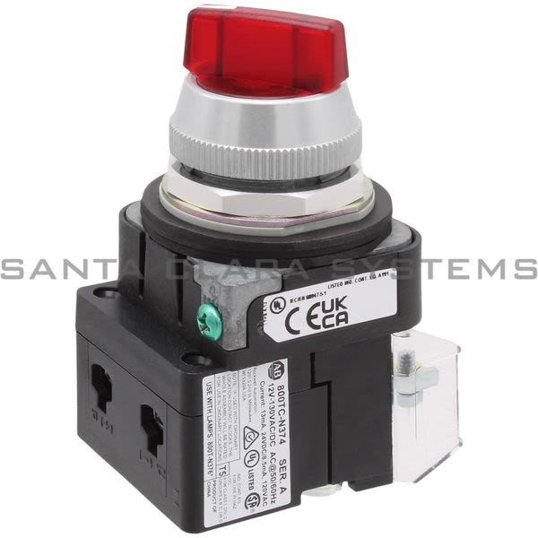 Allen Bradley 800T-2HRH2KB6AX Selector Switch Product Image