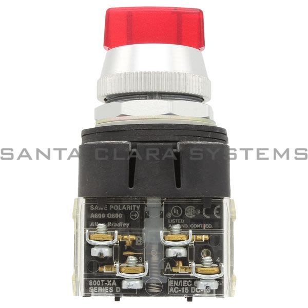 Allen Bradley 800T-2JRH2KB7AX Selector Switch Product Image