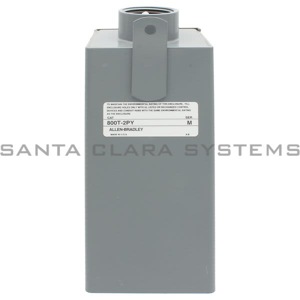 Allen Bradley 800T-2PY Pushbutton Enclosure Product Image