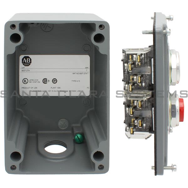 Allen Bradley 800T-2TA Pushbutton Station Product Image