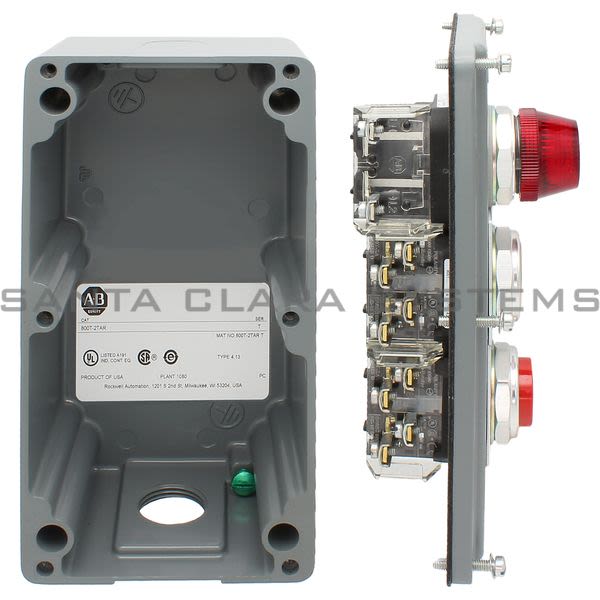 Allen Bradley 800T-2TAR Pushbutton Station Product Image