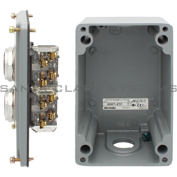 Allen Bradley 800T-2TF Pushbutton Station Product Image