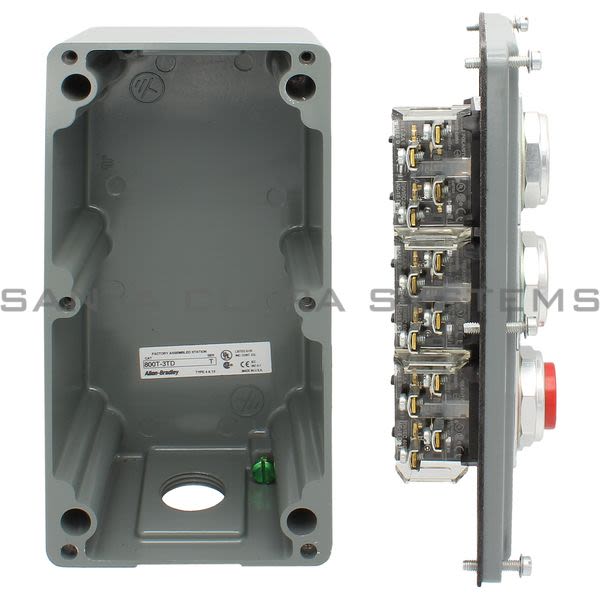 Allen Bradley 800T-3TD Push Button Station Product Image