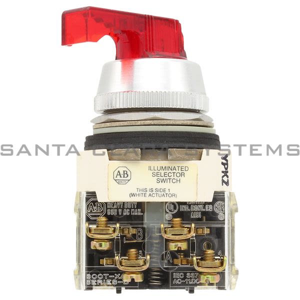 Allen Bradley 800T-6HR17KB6AX Selector Switch Product Image