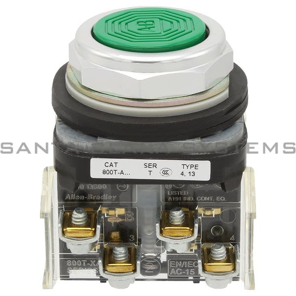Allen Bradley 800T-A1B Pushbutton Product Image