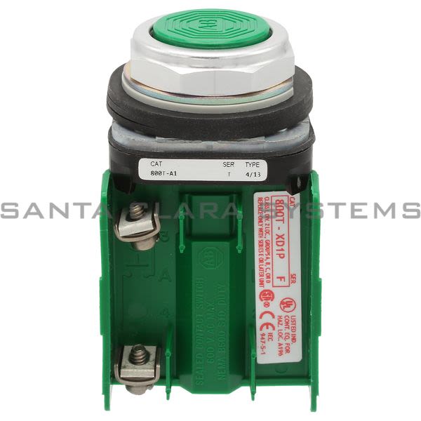 Allen Bradley 800T-A1D1P Pushbutton Product Image