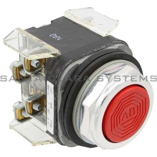Allen Bradley 800T-A6B Pushbutton Product Image