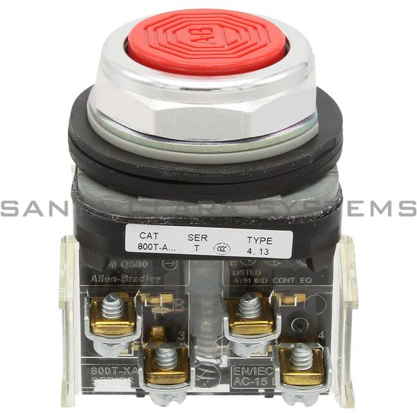 Allen Bradley 800T-A6B Pushbutton Product Image