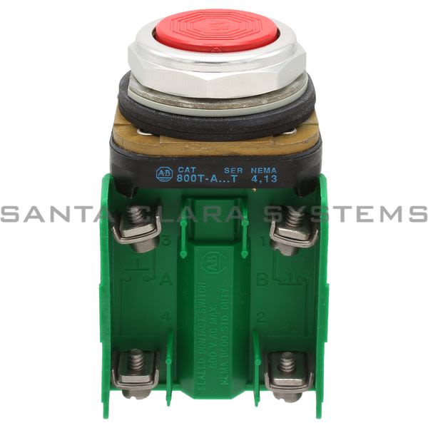 Allen Bradley 800T-A6BP Push Button Product Image
