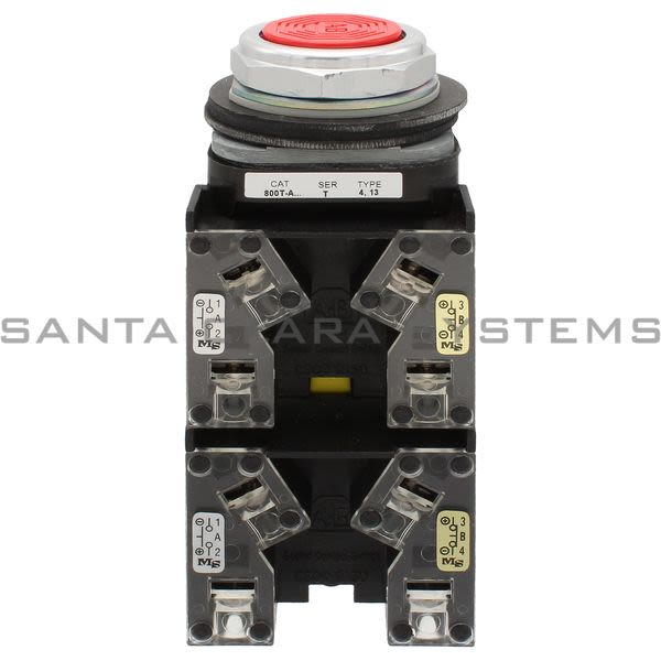Allen Bradley 800T-A6CY Push Button Product Image