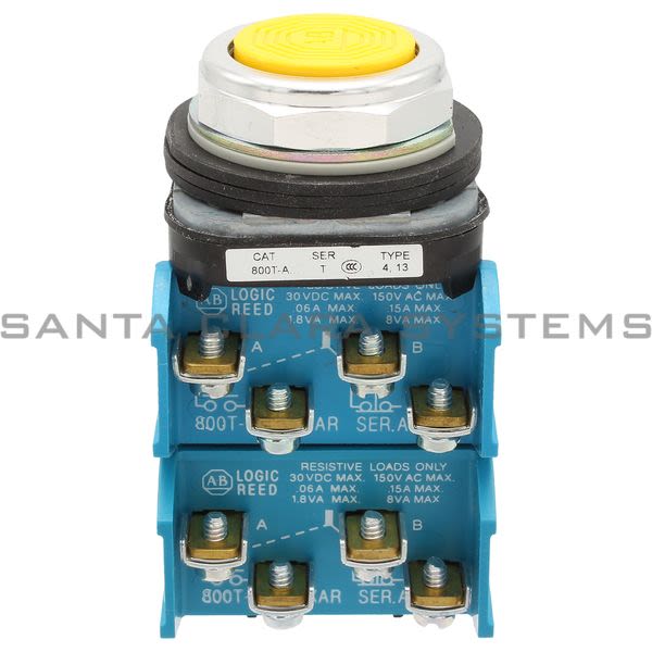 Allen Bradley 800T-A9CR Push Button Product Image