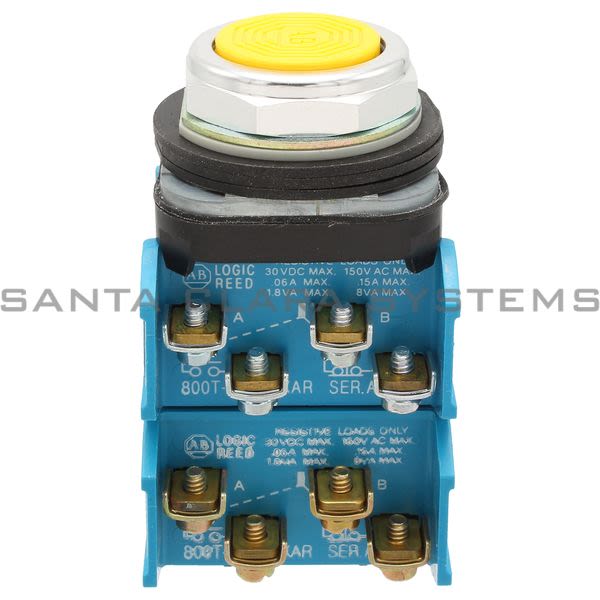 Allen Bradley 800T-A9CR Push Button Product Image
