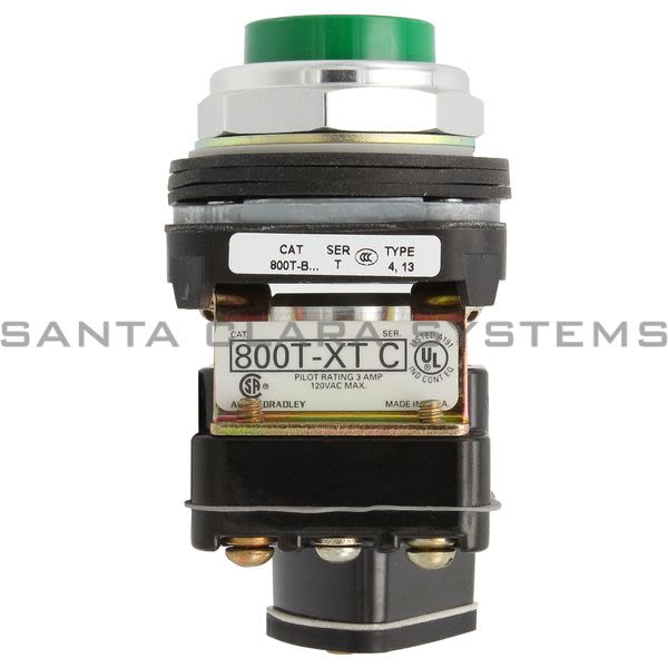 Allen Bradley 800T-B1T Pushbutton Product Image