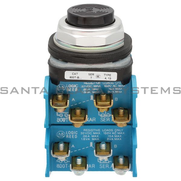 Allen Bradley 800T-B2CR Push Button Product Image