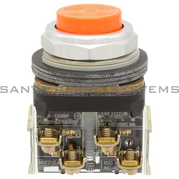 Allen Bradley 800T-B3A Push Button Product Image