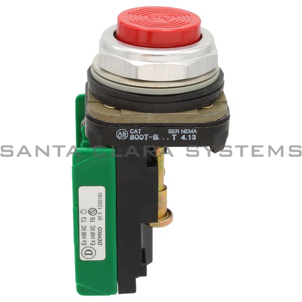 Allen Bradley 800T-B6AP Pushbutton Product Image