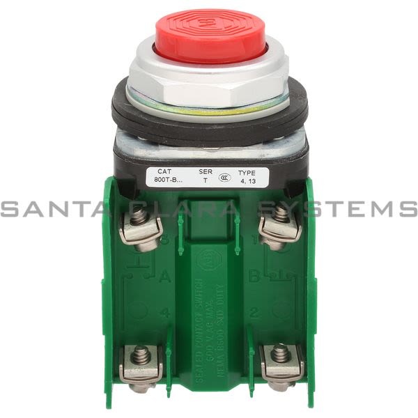 Allen Bradley 800T-B6BP Push Button Product Image