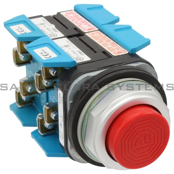 Allen Bradley 800T-B6CR Push Button Product Image